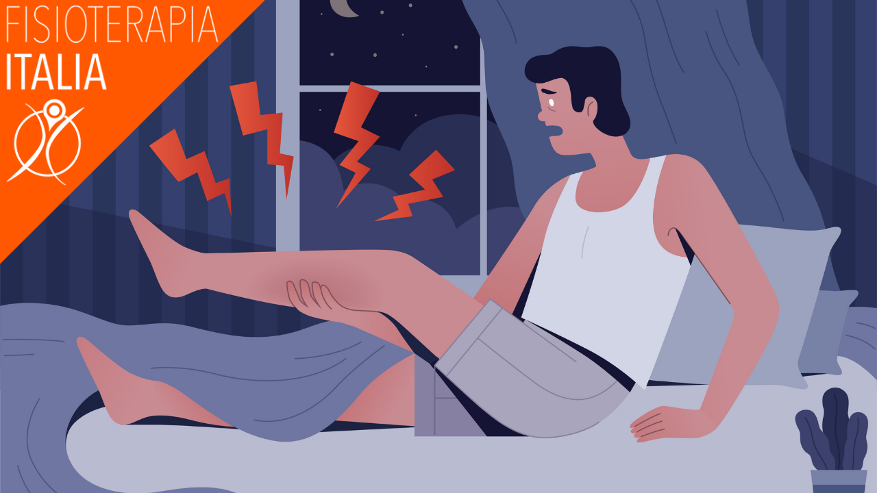 dolore alle gambe quando dormo