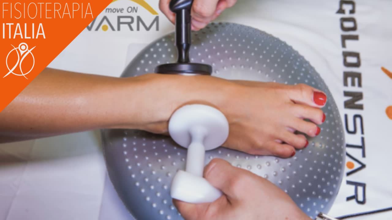 strumento elettromedicale che pu&ograve; aiutare a guarire da patologie della caviglia.